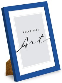 Tmavomodrý stojací/na stenu rámček 20x26 cm – knor