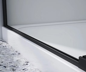 Gelco Gelco, DRAGON BLACK sprchové dvere rohový vchod 800 mm, číre sklo, GD4280B