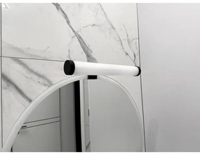 LED osvetlenie zrkadla do kúpeľne LED/8W/230V 30 cm IP44 čierne