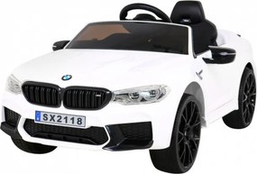 Detské elektrické autíčko BMW M5 DRIFT biele