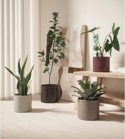 Keramický ručne vyrobený obal na kvetináč ø 25 cm Fortuna – Artevasi