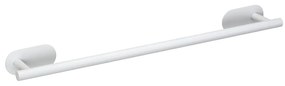 Biely samodržiaci držiak na uteráky z nehrdzavejúcej ocele Orea Uno – Wenko