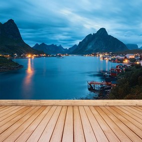 Fototapeta Vliesová Lofoten ostrovy 250x104 cm