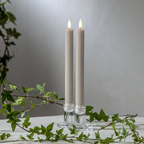 LED sviečky v súprave 2 ks (výška 25 cm) Flamme Stripe – Star Trading