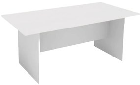 Rokovací stôl PRIMO WHITE, 1800 x 900 mm, biela