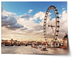 Sablio Plagát London eye - 60x40 cm