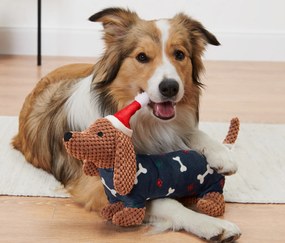 Plyšová hračka pre psy, jazvečík