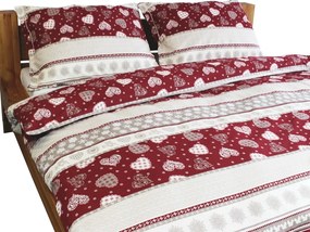 Gipetex Natural Dream Flanelová talianská obliečka CORVARA - 220x200 / 2x70x90 cm