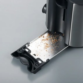 Severin AT 2514 - Hriankovač s dvoma otvormi 850W/230V nerez/čierna