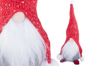 Verk 26023 Vianočné dekorácie Škriatok 30 cm červený