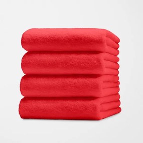 Froté uterák červený 50x100 cm