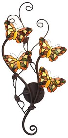LED svietidlo nástenné Tiffany MOTÝLE