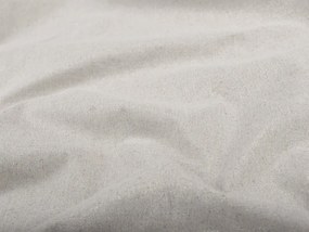 Biante Dekoračná obliečka na vankúš s lemom Leona LN-162 Režná/strieborná trblietavá 40 x 60 cm