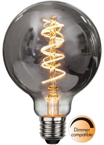 Teplá biela filamentová stmievateľná žiarovka E27, 2 W Spiral Filament – Star Trading