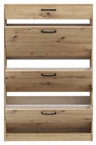 Omara za čevlje KAVI, hrast Artisan