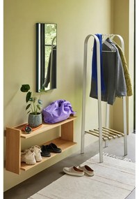 Biely kovový stojan na oblečenie Sempre – Hübsch