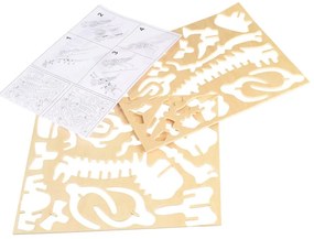 Drevené 3D puzzle dinosaurus Rex London Tyrannosaurus