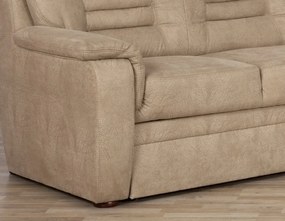 Rohová sedacia súprava Merlin, béžová látka