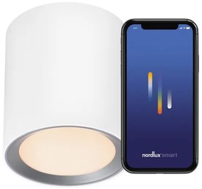 Nordlux -LED Stmievateľné kúpeľňové svietidlo LANDON SMART LED/8W/230V IP44 biela