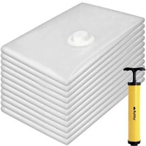 Zaparkorun Set vákuových vreciek 50x70 cm - 10 ks + odsávačka na vzduch