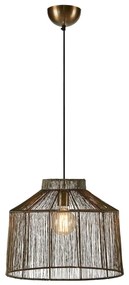 Markslöjd 108667 - Luster na lanku CAPANNA 1xE27/40W/230V mosadz