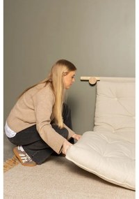 Rozkladacia pohovka v prírodnej farbe 135 cm Hooked – Karup Design