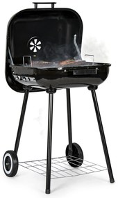 Záhradný gril s výklopným krytom + kolieska