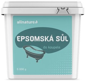 Allnature Epsomská soľ, 5 kg