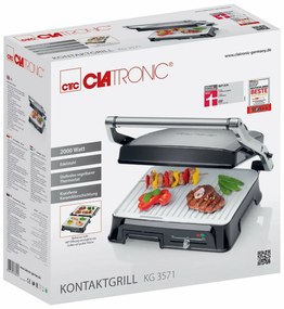 Clatronic KG 3571 kontaktný keramický gril