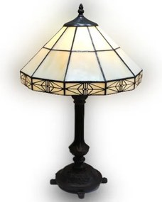 Nočná lampa Holland Tiffany CREAM 32*50