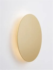 LED nástenné svietidlo Cyrcle 22 zlaté