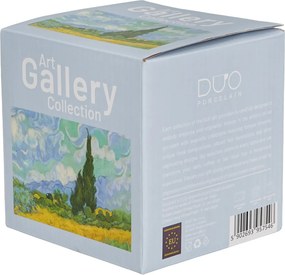 Porcelánový hrnček Van Gogh Wheat Field 360 ml