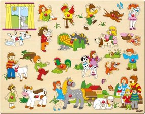 Woody Veľké puzzle s úchytkami