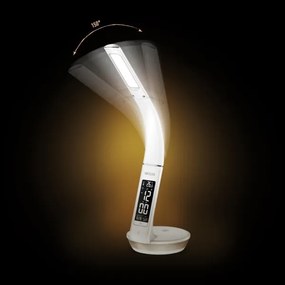 Retlux-LED Stmiev. lampa s bezdr. nab. Qi a displejom LED/6W/230V 3000/4000/6000K