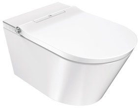 Major&amp;Maker Deluxe A umývacia toaleta závesná bez splachovacieho kruhu biela 4020FW