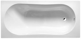 Aqualine Aqualine, JIZERA vaňa 120x70x39cm, bez nožičiek, G1270