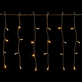 Aigostar - Vonkajšia vianočná LED reťaz 300xLED/8 funkcií 18x0,4m IP44 teplá biela