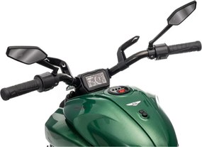 LEAN CARS Bentley Ducati Diavel V4 XMX656 batéria motocykel zelená