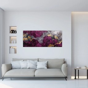 Obraz - Textúrovanie abstrakcie (120x50 cm)