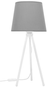 Stolová lampa MILANO, 1x textilné tienidlo (výber zo 4 farieb), (výber z 3 farieb konštrukcie)