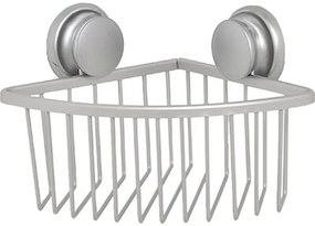 Polička do kúpeľne Espar, strieborná