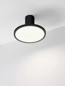 LED čierne moderné stropné svietidlo Ekei