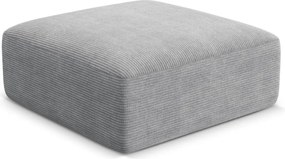 Svetlosivá menčestrová podnožka Campi – Cosmopolitan Design