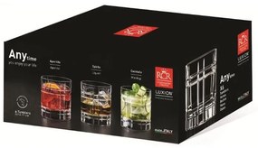 RCR ANYTIME POHÁR NA WHISKY 340ML SADA 6 KS