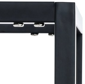 Stojan na drevo Hilta 25x60x100 cm - čierna