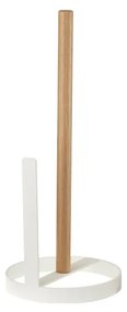 Biely stojan na kuchynské papierové utierky YAMAZAKI Tosca