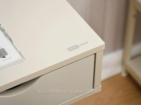 PC stolík Gavaliere (krémová). Akcia -16%. Vlastná spoľahlivá doprava až k Vám domov. 1135596