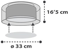 Dalber 41416E - Detské stropné svietidlo CLOUDS 2xE27/60W/230V šedá