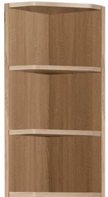 Kuchynská skrinka Smart 46g pravá Sonoma/Biely Mat