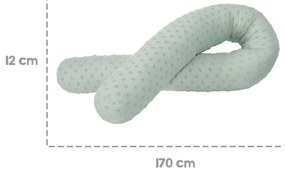 Zelený dojčiaci vankúš Lil Planet – Roba